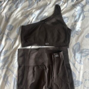 Set Active one-shouldered Espresso set